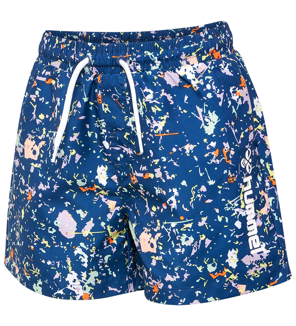 Hummel Badeshorts - HmlCHILL - Dark Denim