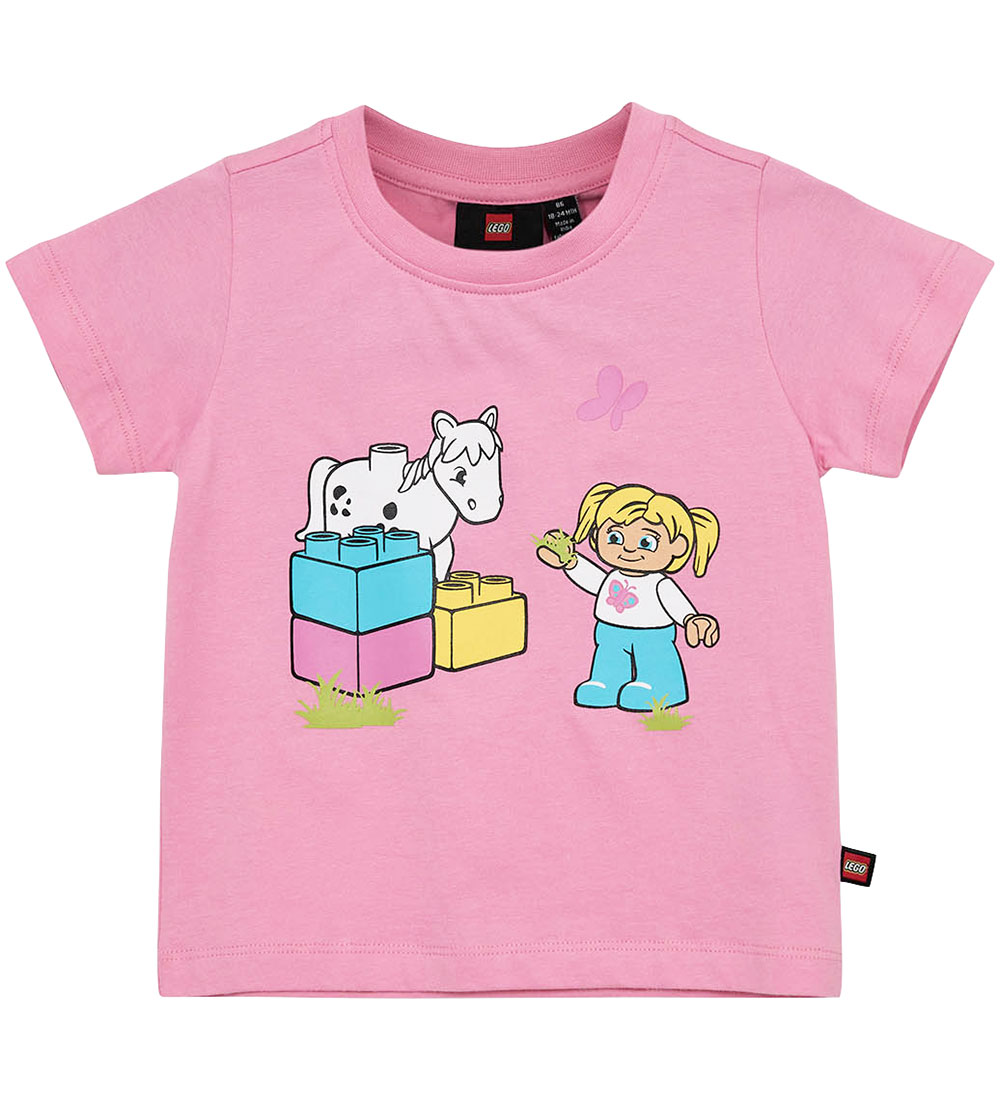 LEGO® DUPLO T-Shirt - LWTay - Light Pink