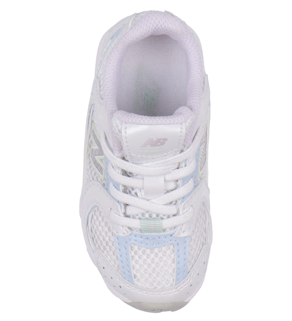 New Balance Sko - 530 - White/Light Chrome Blue