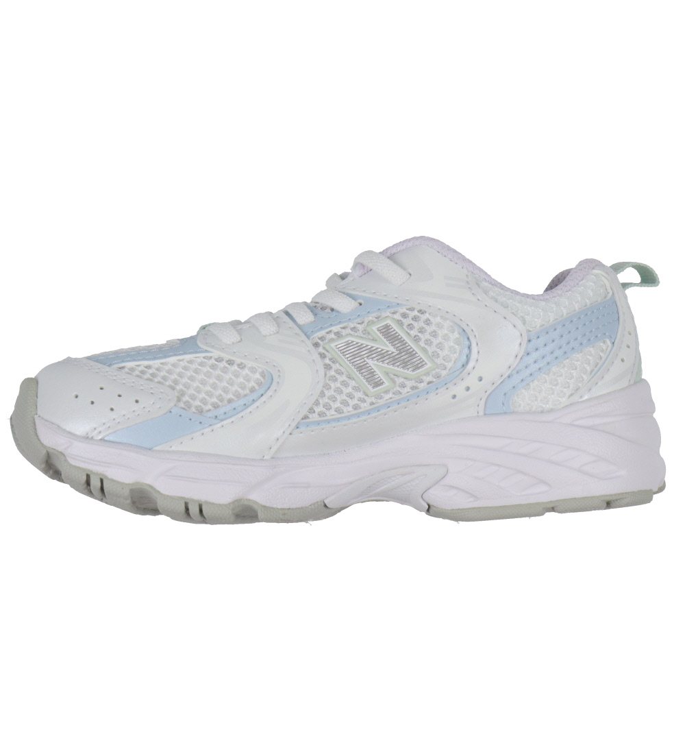 New Balance Sko - 530 - White/Light Chrome Blue