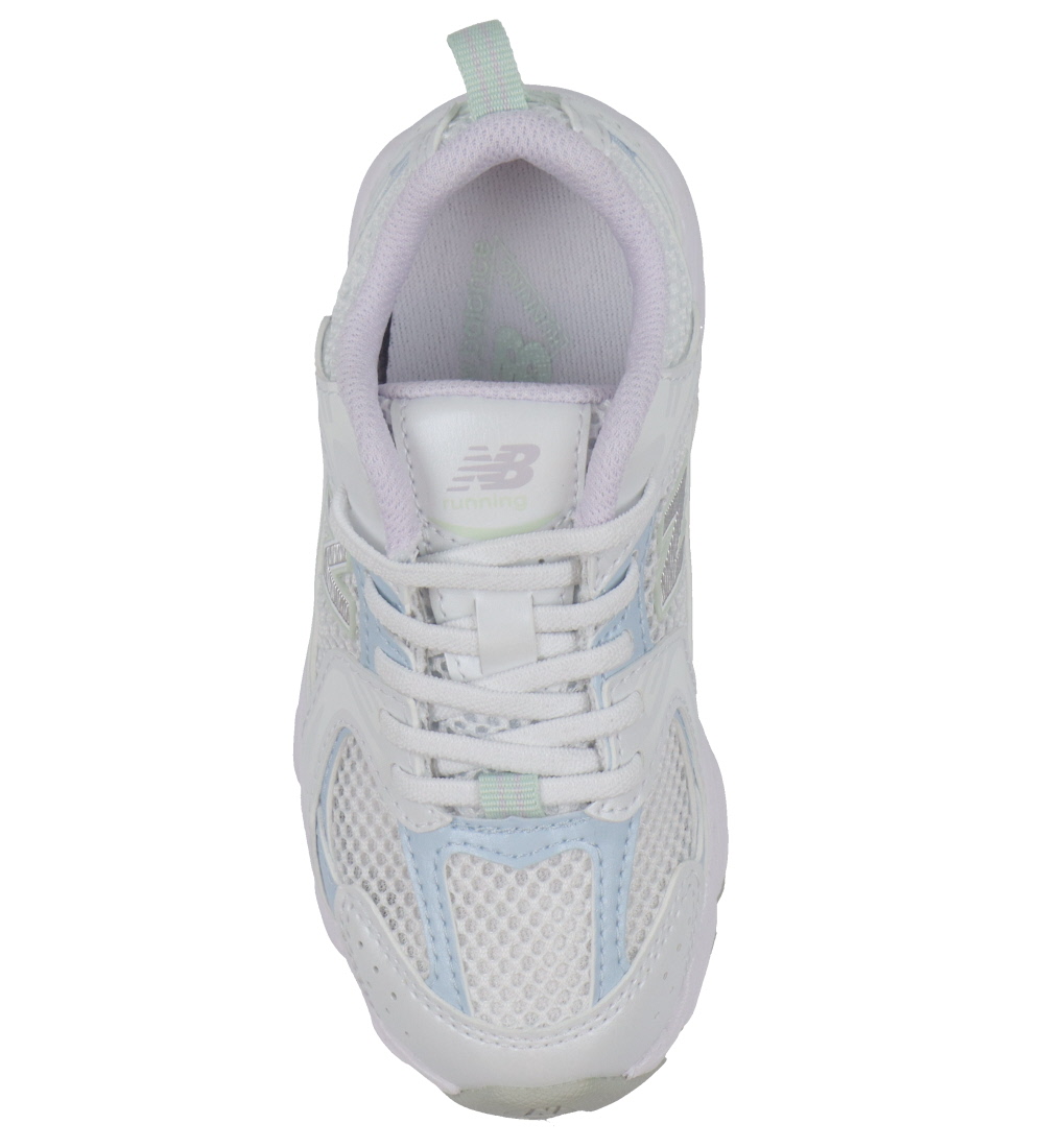 New Balance Sko - 530 - White/Light Chrome Blue