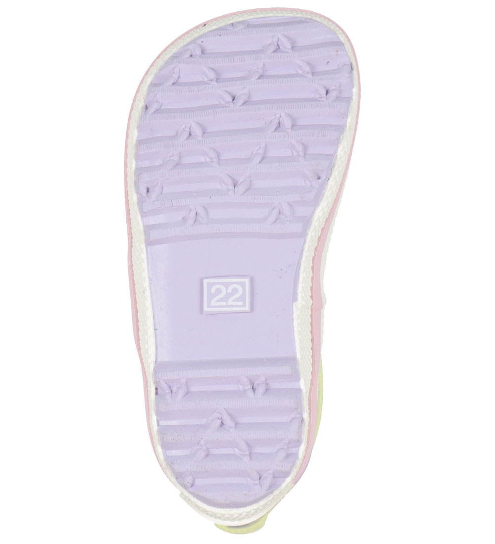 Bundgaard Gummistøvler - Charly High - Lilac Multi Print