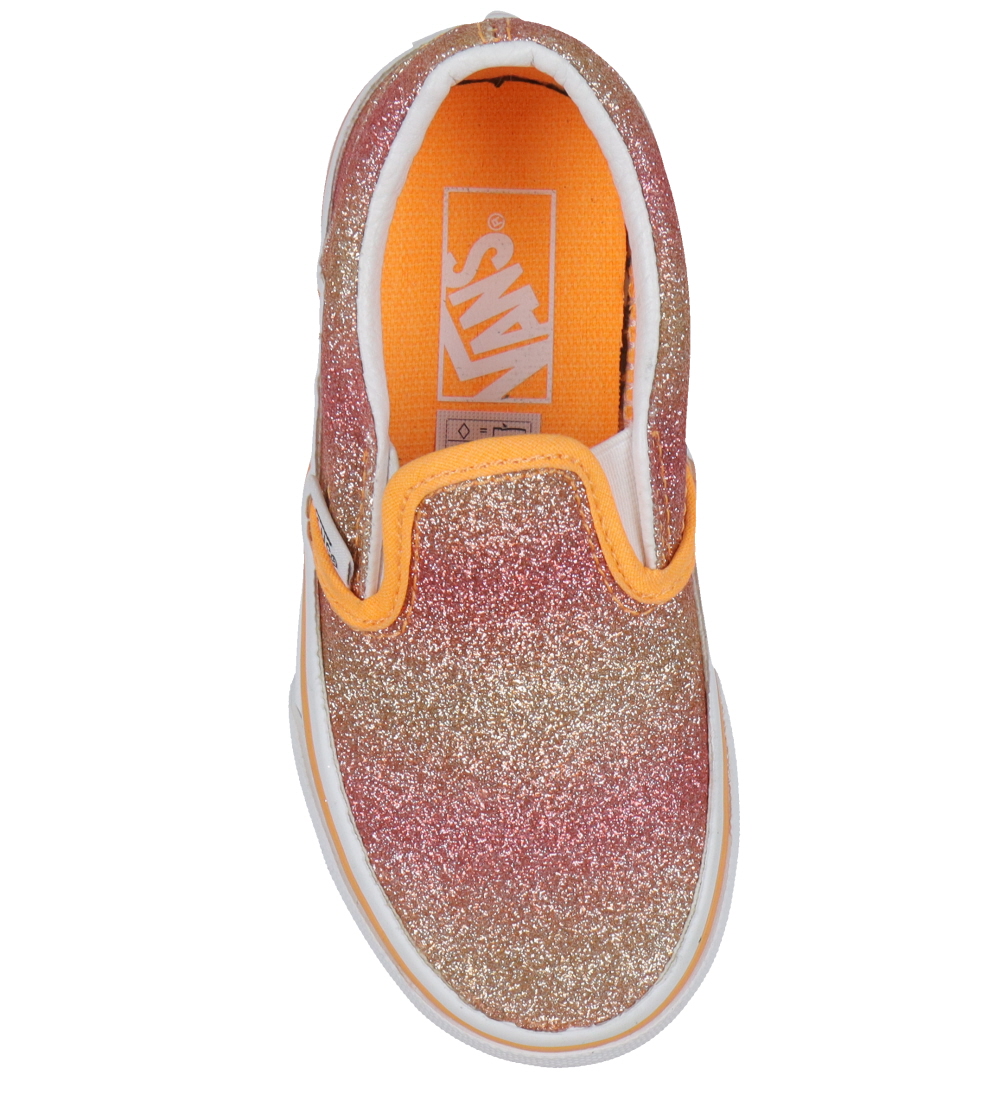 Vans Sko - YD Slassic Slip-on - Sunrise Glitter Multi
