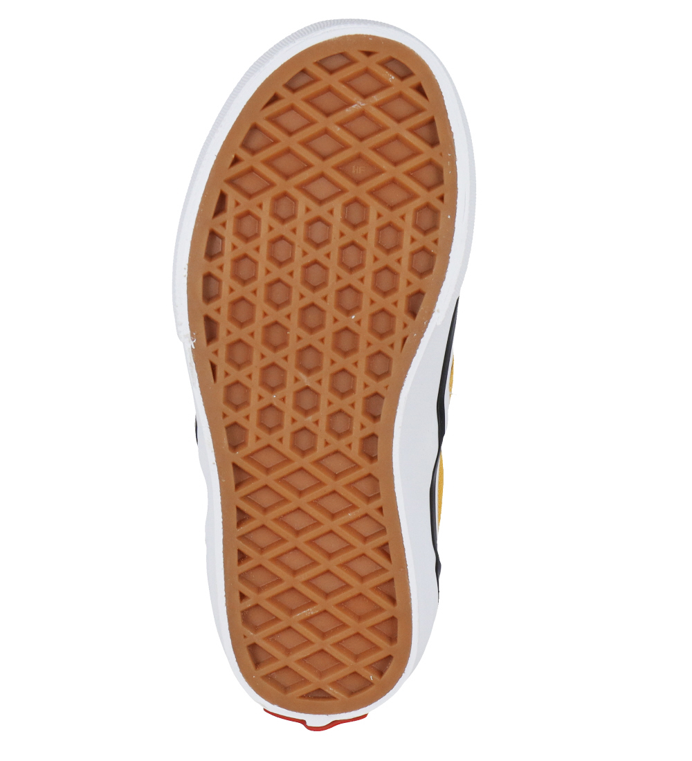 Vans Sko - Classic Slip-On - Checkerboard - Golden Glow