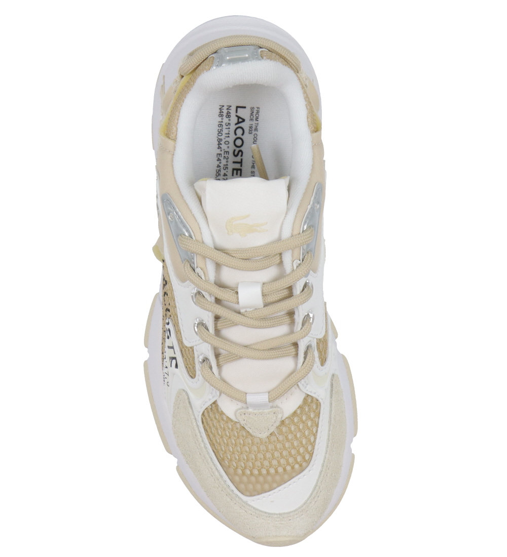 Lacoste Sko - Neo 124 - Tan/White