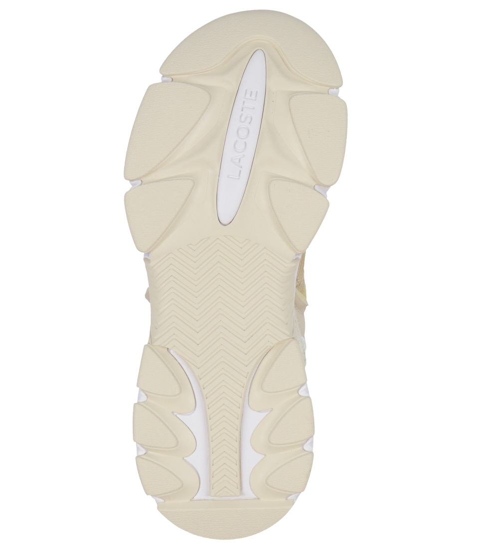Lacoste Sko - Neo 124 - Tan/White