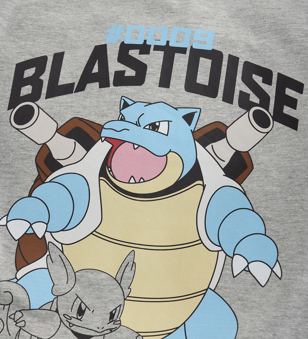 Minymo T-shirt - Pokémon - Grey Melange