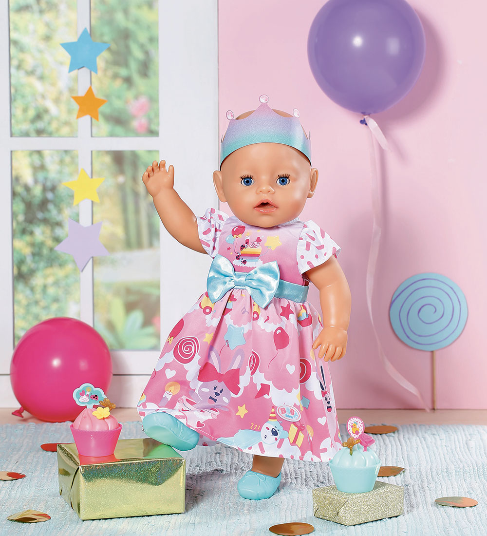 BABY born Deluxe Fødselsdagstøj - 43 cm