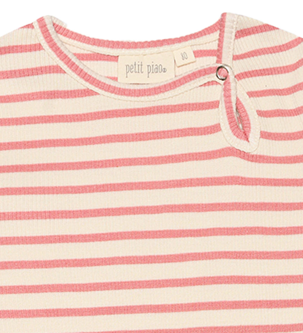 Petit Piao Body k/æ - Rib - Modal - Sea Shell Pink
