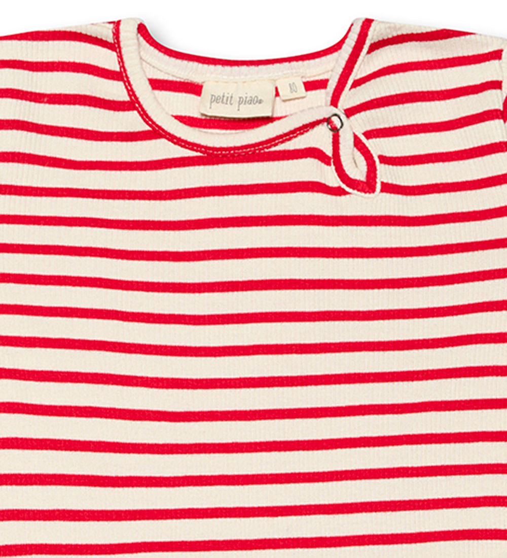 Petit Piao Kjole - Rib - Modal - Bright Red