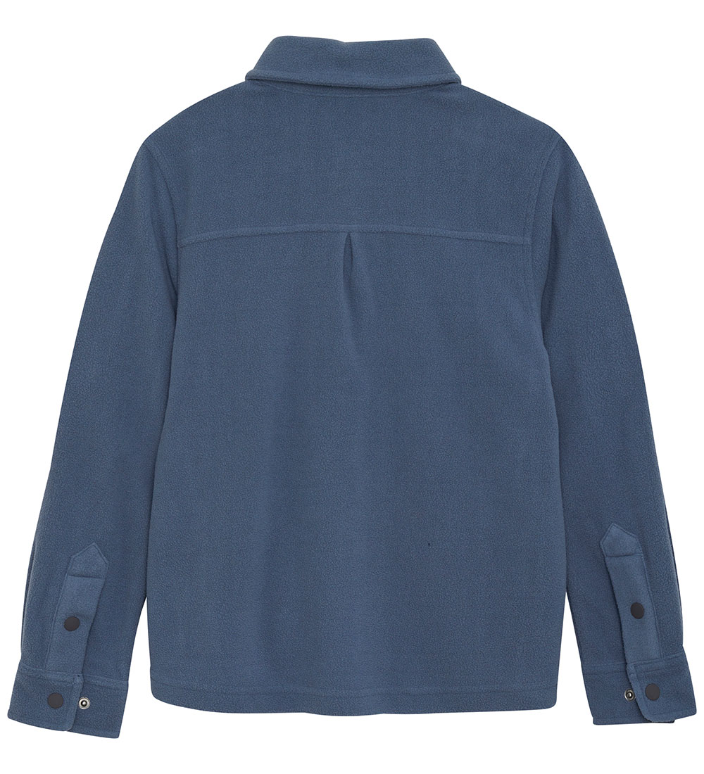 Color Kids Fleecejakke - Vintage Indigo