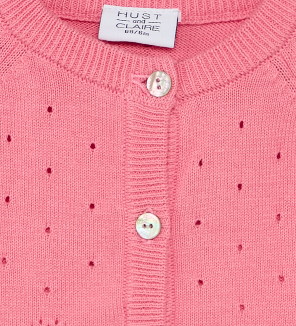 Hust and Claire Cardigan - Strik - HCCillja - Flamingo
