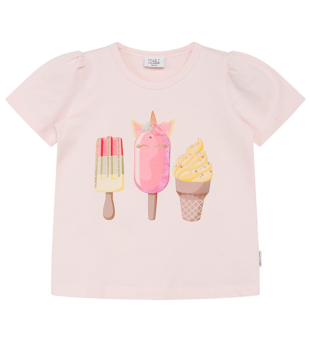 Hust and Claire T-shirt - HCAmna - Rose Morn