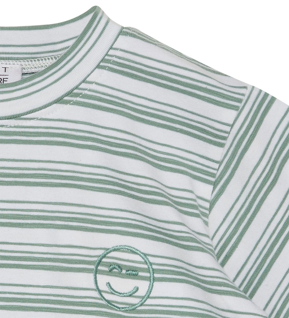 Hust and Claire T-shirt - HCArthur - Jade Green m. Striber