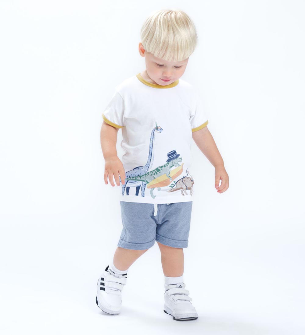Hust and Claire T-shirt - HCAsge - White m. Print