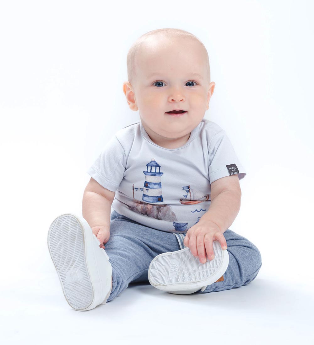 Hust and Claire Body k/æ - HCBob - Air Blue m. Print