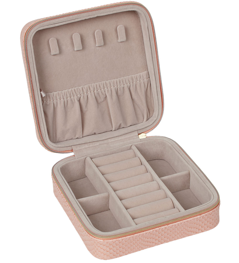 DAY ET Smykkeskrin - Snake Zip B - Dusty Pink