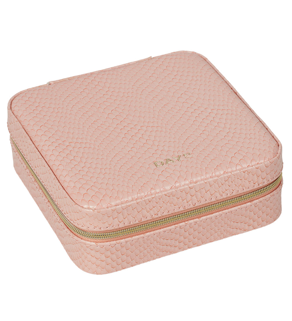 DAY ET Smykkeskrin - Snake Zip B - Dusty Pink