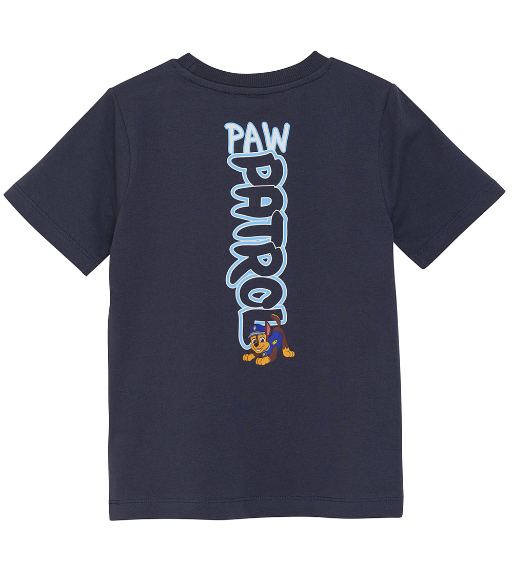 Minymo T-shirt - Paw Patrol - Blue Nights