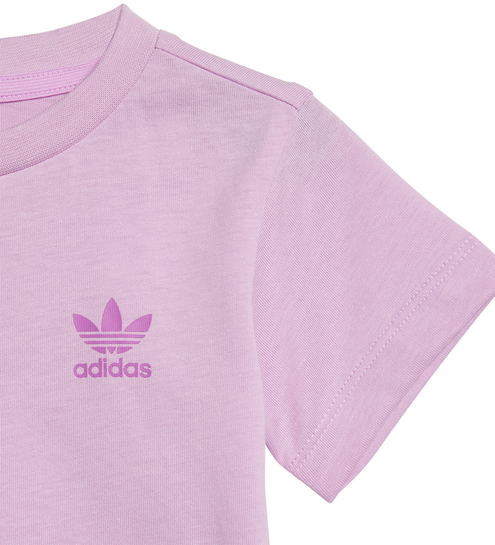 adidas Originals Shortssæt - Short Tee Set - Rosa