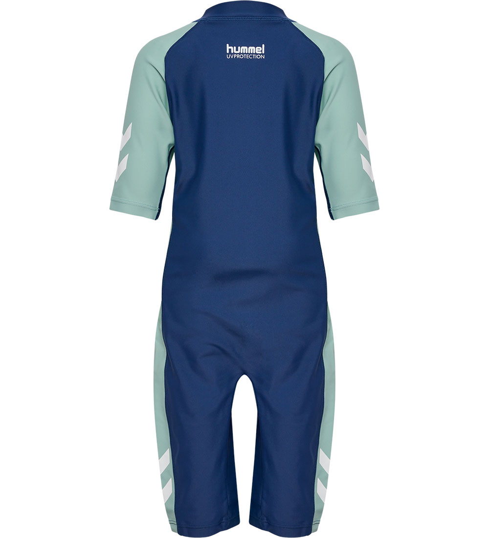 Hummel Badeheldragt - UV40+ - hmlMorgat - Dark Denim