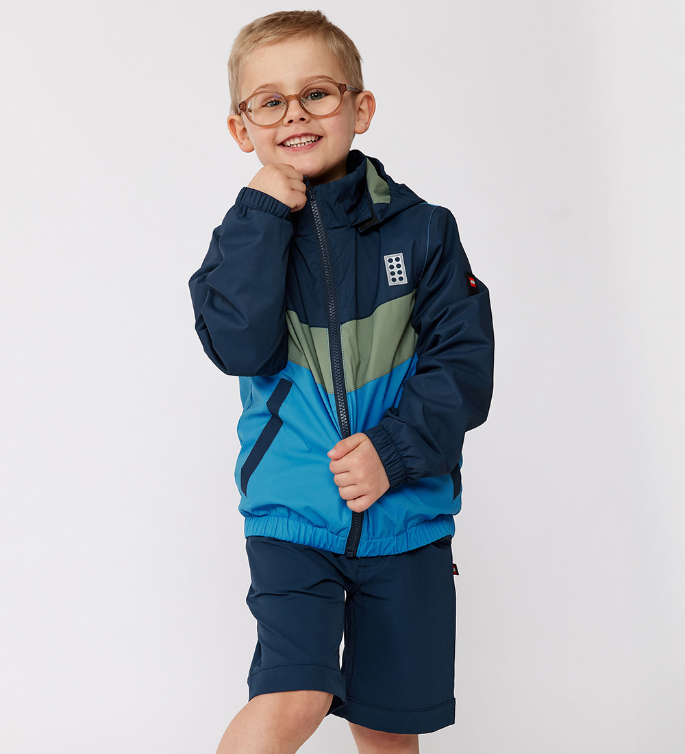 LEGO® Wear Sommerjakke - LWJad 207 - Navy/Blå/Armygrøn