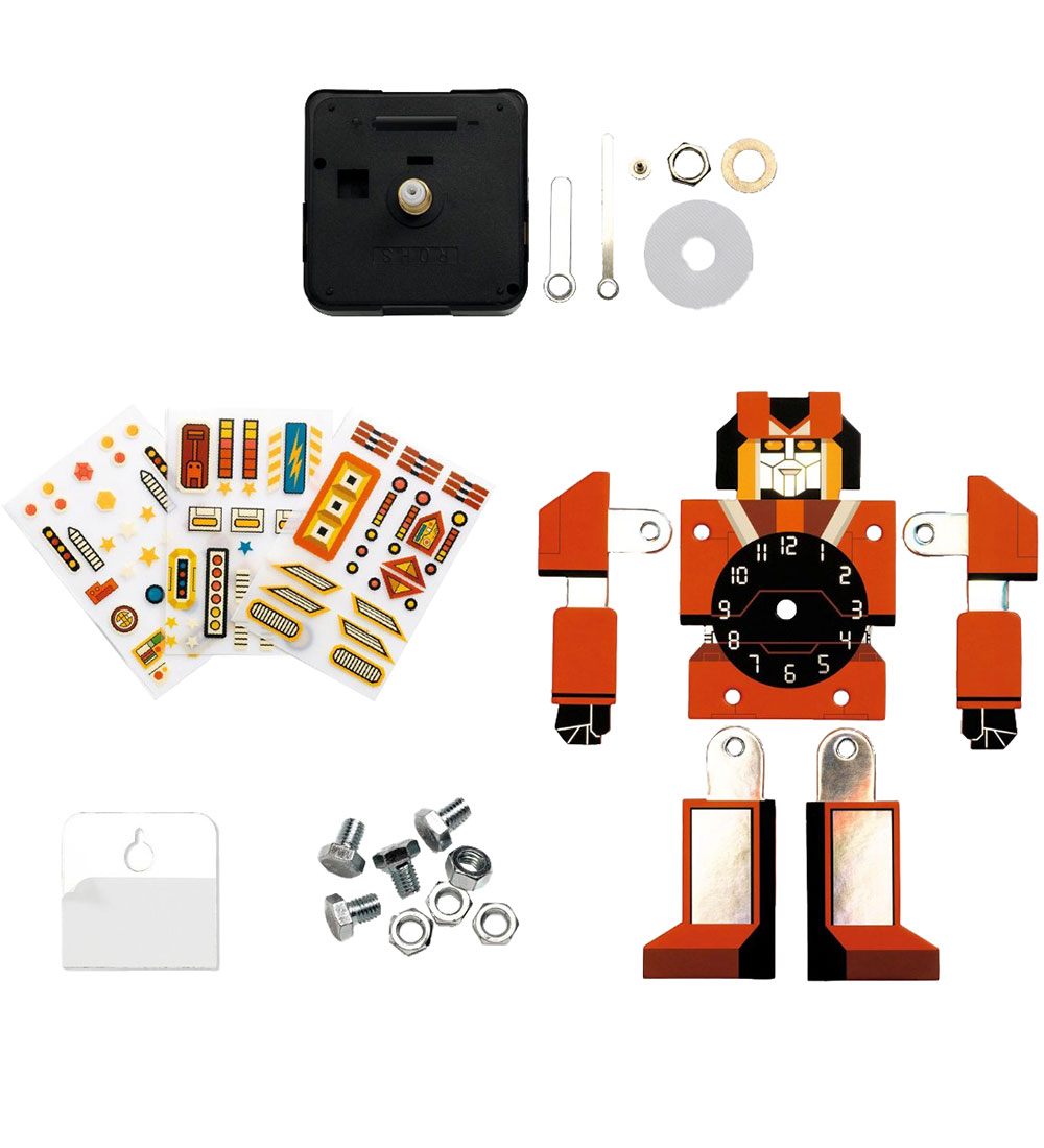 Djeco Kreasæt - DIY Ur - Robotime