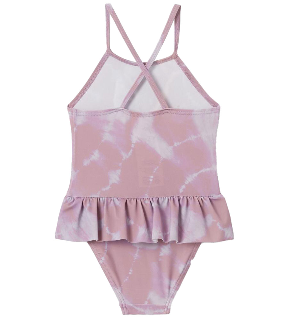 Lil Atelier Badedragt - NmfFabia - Violet Ice