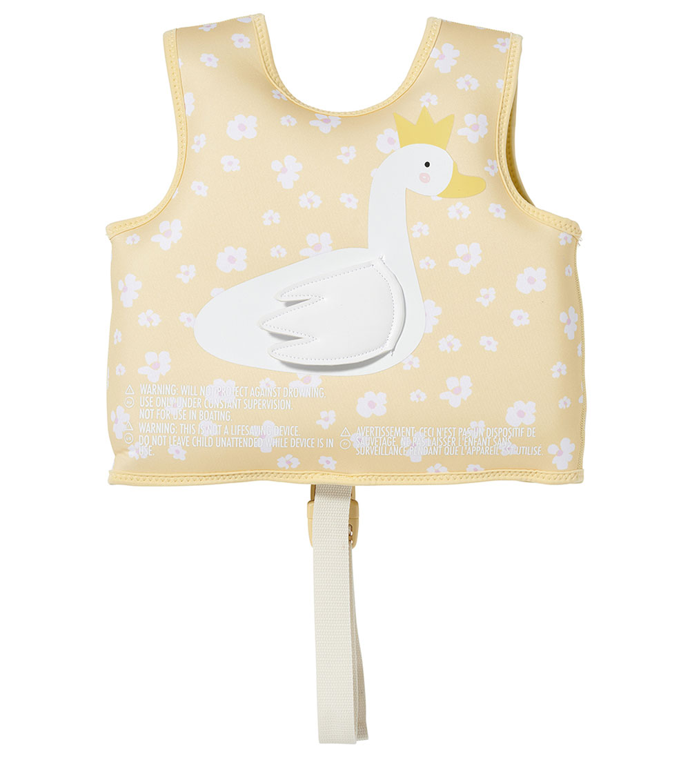 SunnyLife Svømmevest - Princess Swan - 1-2 År - Buttercup