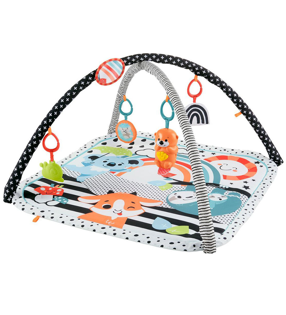 Fisher-Price Aktivitetstæppe - 3 i 1 - Musik, Lys og Gro