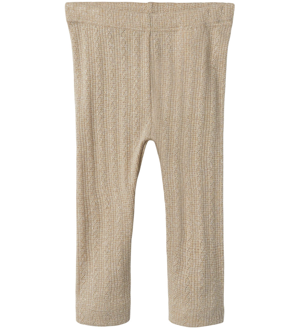 Name It Leggings - NbfOhusa - Pure Cashmere/Melange