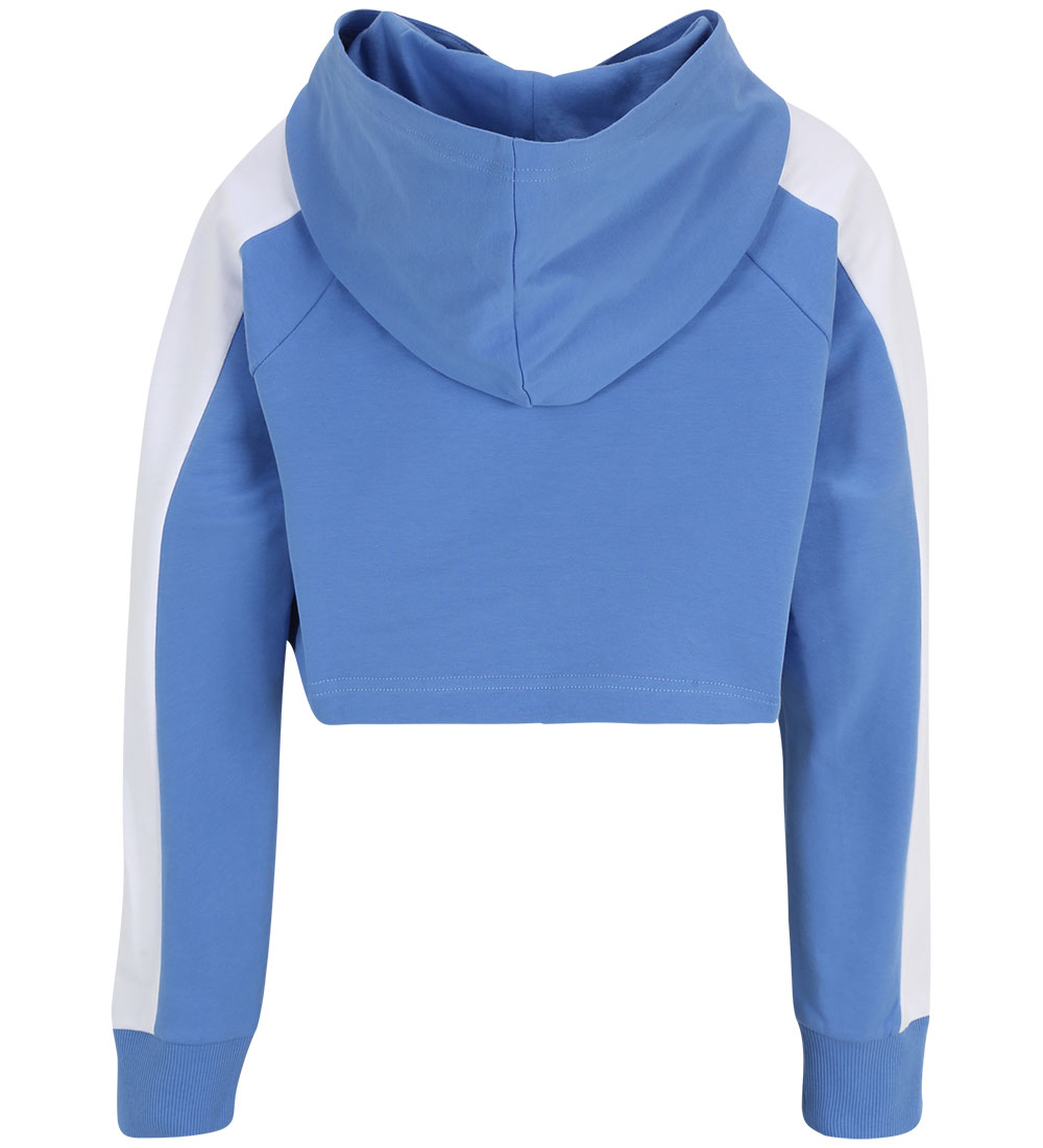 Fila Hættetrøje - Cropped - Lalendorf - Ultramarine/Bright White