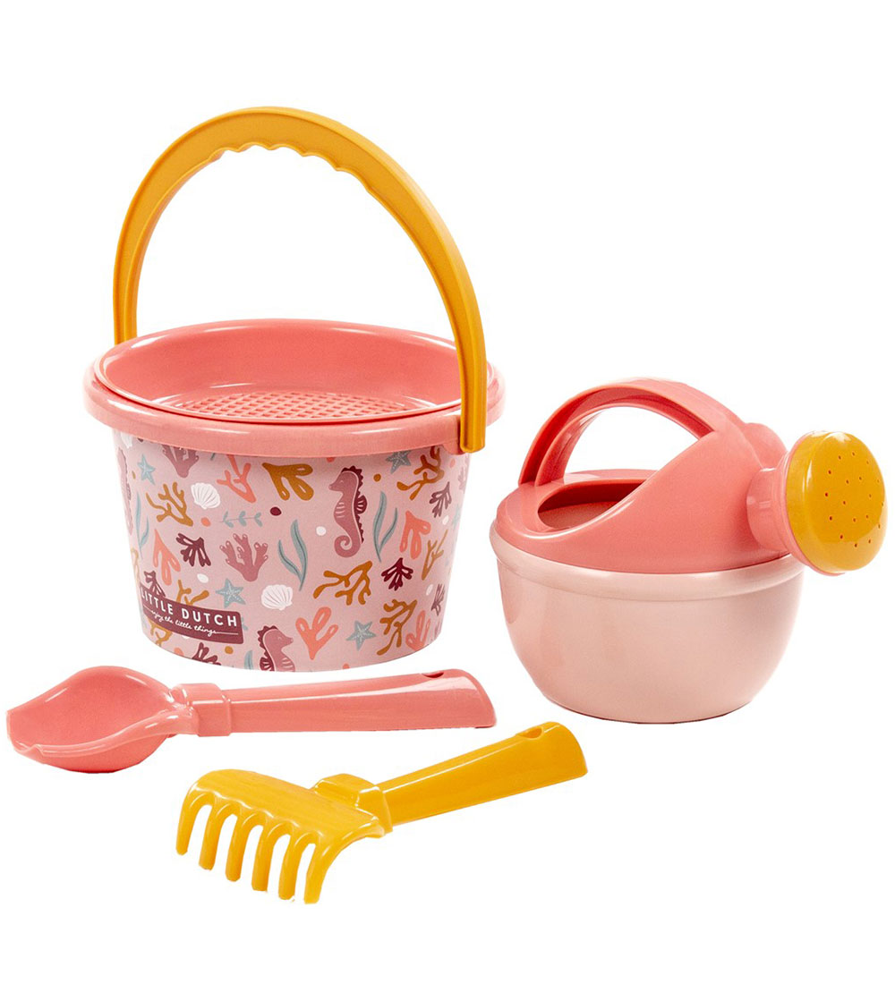 Little Dutch Strandsæt - 5-pak - Ocean Dreams - Pink