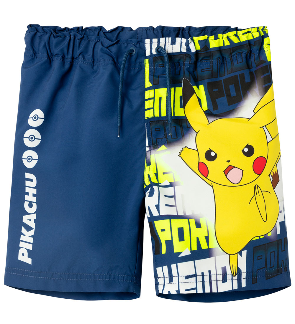 Name It Badeshorts - Noos - NkmMakhi Pokemon - Set Sail m. Pikac