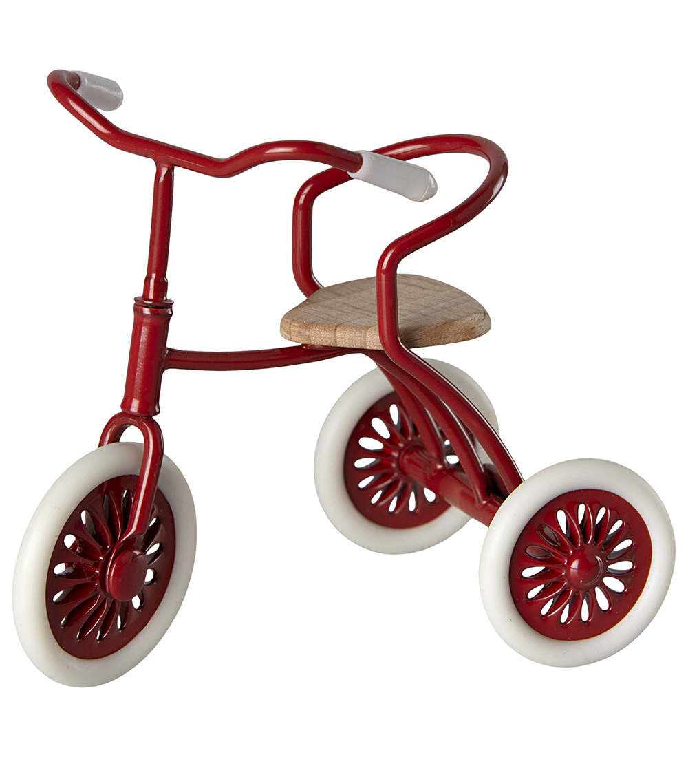 Maileg Dukketilbehør - Trehjulet Cykel - Mus - Rød