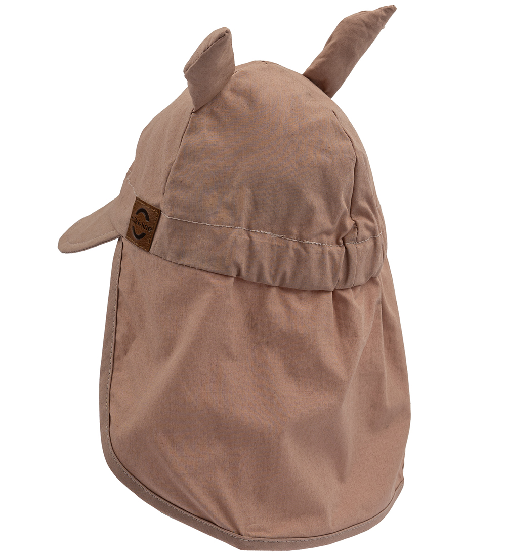Mikk-Line Solhat - Long Neck - Warm Taupe m. Ører