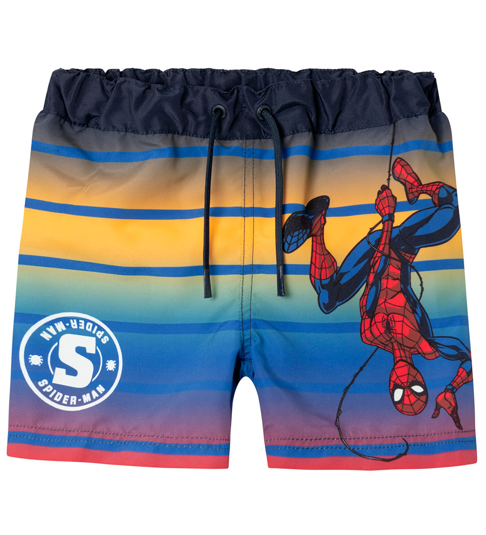 Name It Badeshorts - NmmMelvin Spiderman - Dark Sapphire