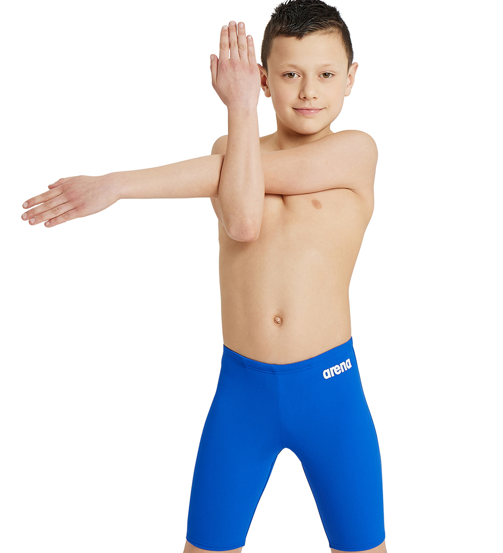 Arena Badebukser - Solid - Royal/White