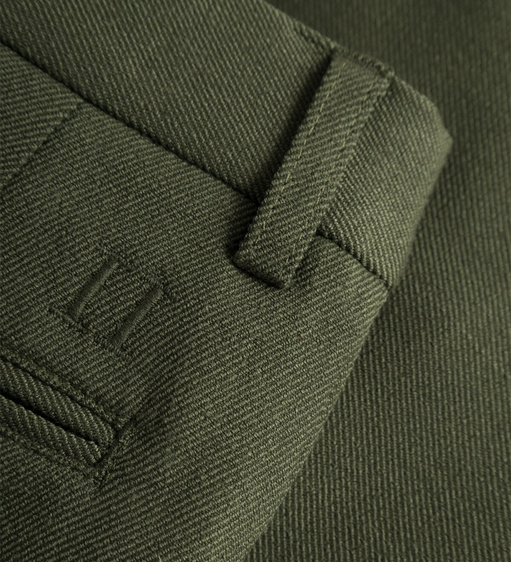 Les Deux Shorts - Como - Olive Night Melange