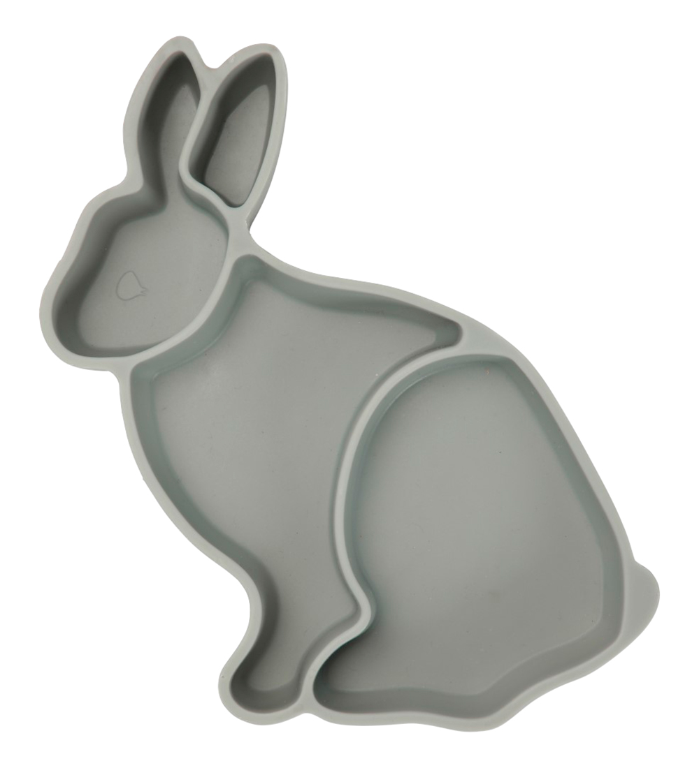 Konges Sløjd Skål - Silikone - Bunny - Whale