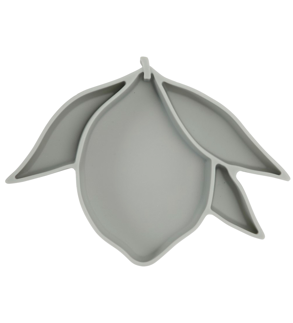 Konges Sløjd Skål - Silikone - Lemon - Whale