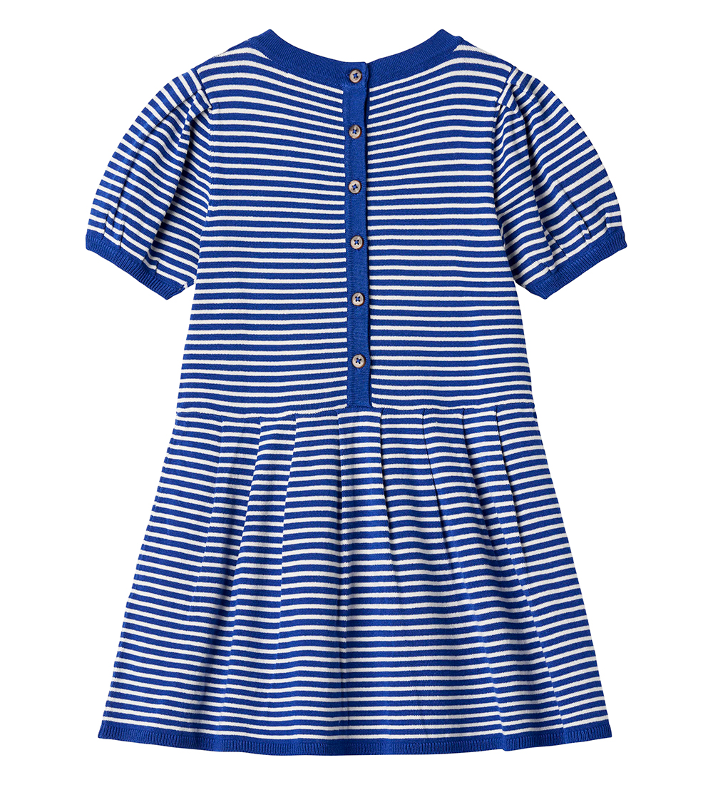 Fliink Kjole - Strik - Anchor - Mazerine Blue m. Striber