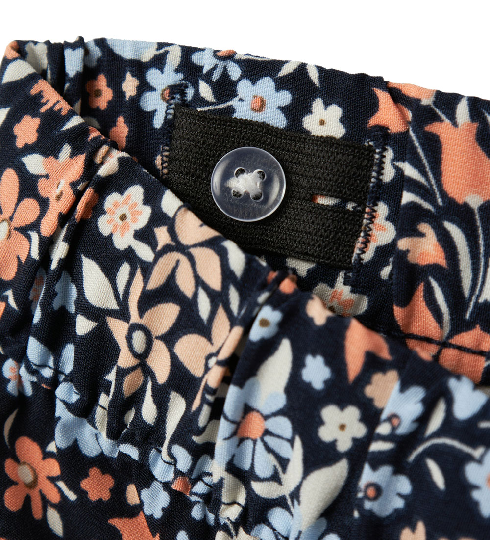 Name It Shorts - NkfVinaya - Dark Sapphire/Flower Power