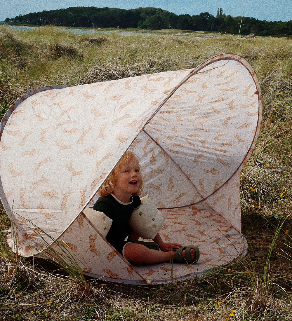 Konges Sløjd Pop-op Strandtelt - UV50+ - Tiger