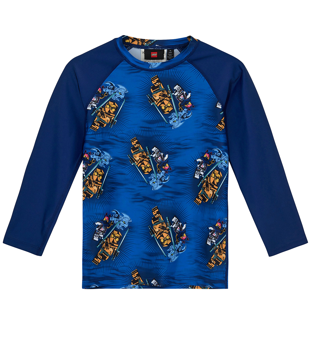 LEGO® Ninjago Badebluse - LWAris - UV40+ - Dark Blue