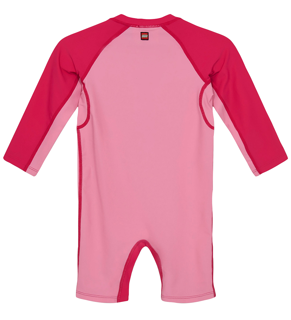 LEGO® Duplo Badeheldragt - LWAdour - UV40+ - Dark Pink