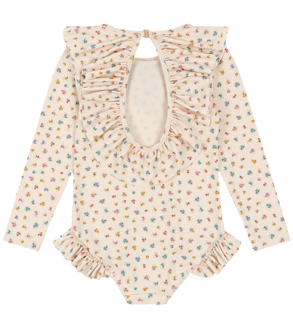 Konges Sløjd Badedragt - Manuca Frill - Bloomie Sprinkle
