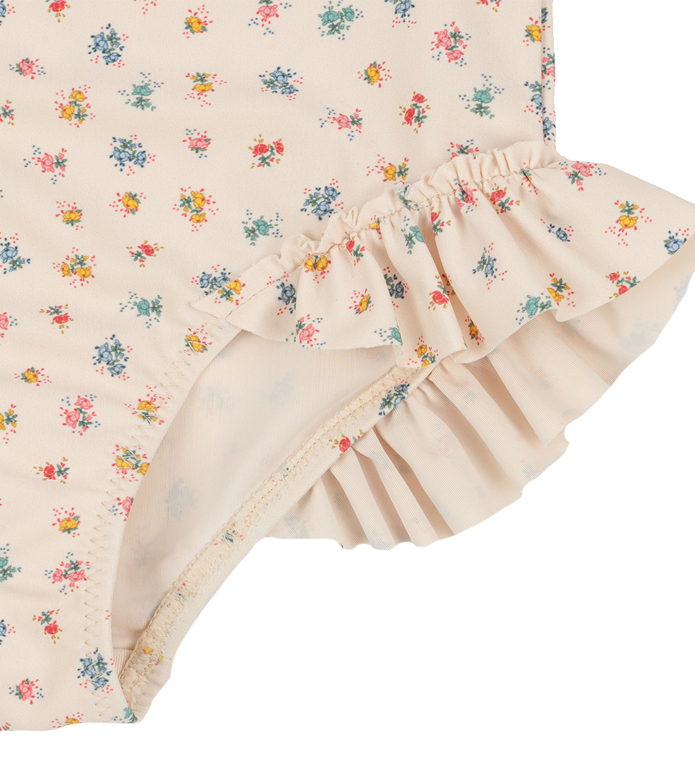 Konges Sløjd Badedragt - Manuca Frill - Bloomie Sprinkle