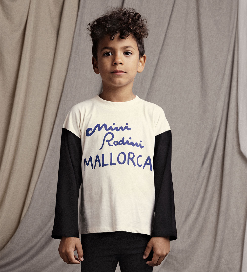 Mini Rodini Bluse - Mallorca - Offwhite