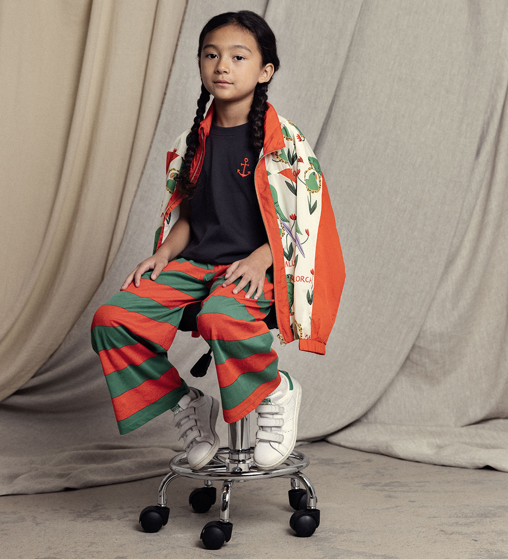 Mini Rodini Cardigan - Parrot - Aop Multi